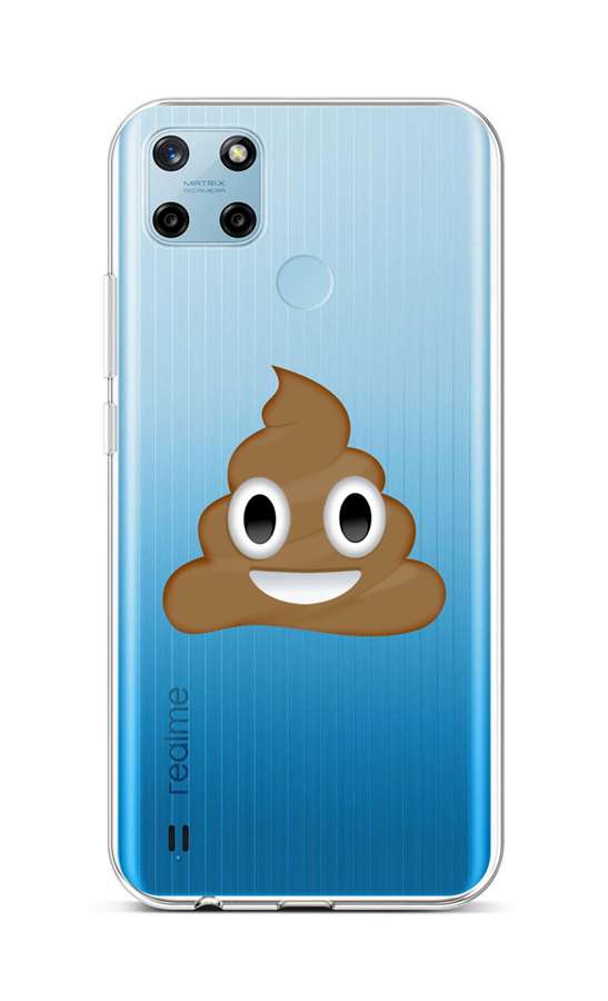 Levně Kryt TopQ Realme C25Y silikon Poo 70598 (pouzdro neboli obal na mobil Realme C25Y)