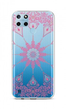 Zadní silikonový kryt na Realme C25Y Pink Mandala