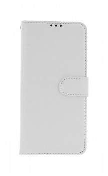 Knížkové pouzdro na Xiaomi Poco M4 Pro 5G bílé s přezkou