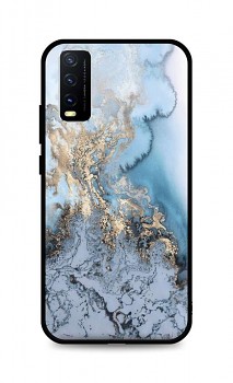 Zadní pevný kryt LUXURY na Vivo Y20s Marble Blue