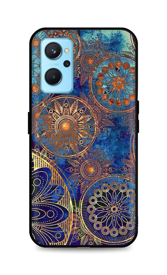 Levně Kryt TopQ Realme 9i 3D silikon Modrý orient 71052 (pouzdro neboli obal na mobil Realme 9i)