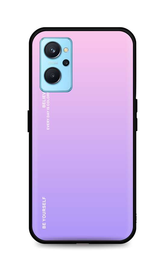 Levně Kryt TopQ LUXURY Realme 9i pevný duhový růžový 71059 (pouzdro neboli obal na mobil Realme 9i)