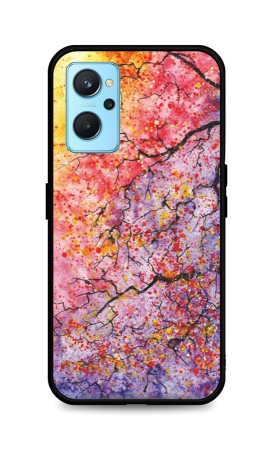 Levně Kryt TopQ LUXURY Realme 9i pevný Abstract Tree 71073 (pouzdro neboli obal na mobil Realme 9i)