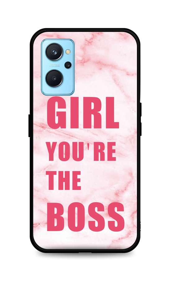 Levně Kryt TopQ LUXURY Realme 9i pevný Girl Boss 71078 (pouzdro neboli obal na mobil Realme 9i)