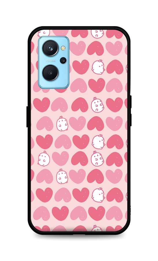 Levně Kryt TopQ LUXURY Realme 9i pevný Sweet Bunny 71084 (pouzdro neboli obal na mobil Realme 9i)