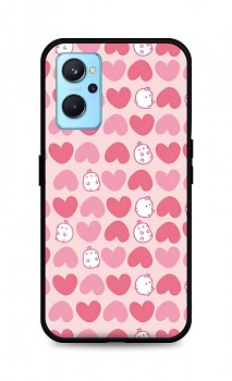 Zadní pevný kryt LUXURY na Realme 9i Sweet Bunny