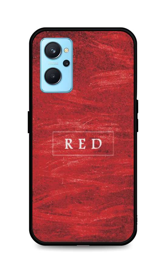 Levně Kryt TopQ LUXURY Realme 9i pevný Red 71087 (pouzdro neboli obal na mobil Realme 9i)