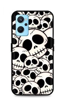 Zadní pevný kryt LUXURY na Realme 9i Skulls