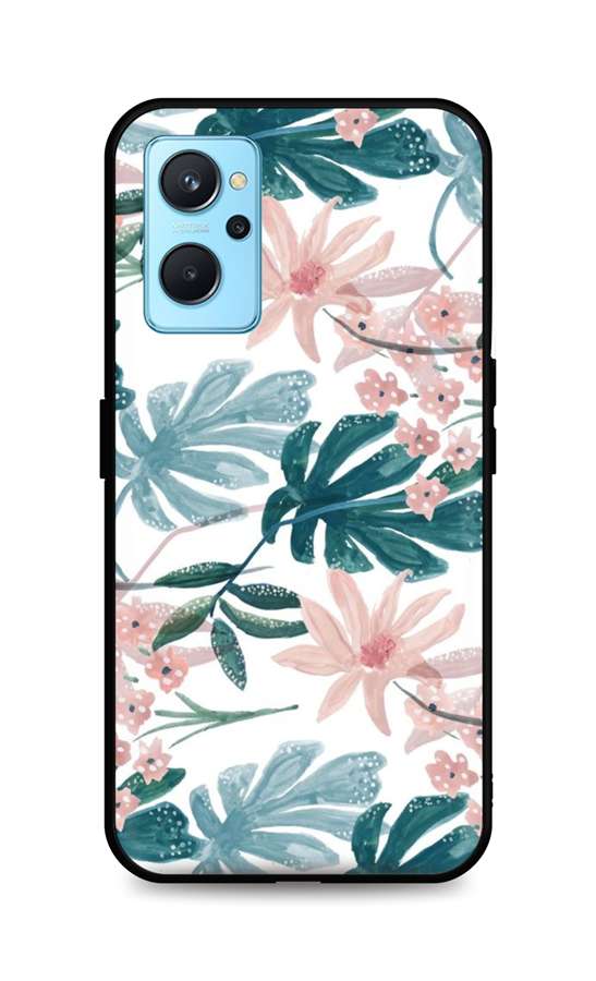 Levně Kryt TopQ LUXURY Realme 9i pevný Monstera 71095 (pouzdro neboli obal na mobil Realme 9i)