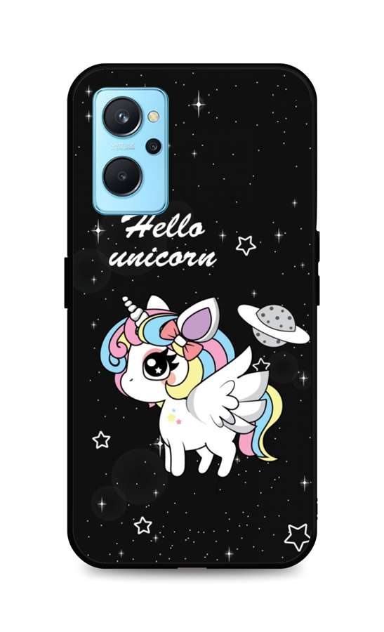 Levně Kryt TopQ LUXURY Realme 9i pevný Unicorn 71096 (pouzdro neboli obal na mobil Realme 9i)
