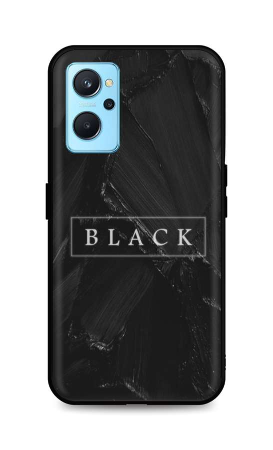 Levně Kryt TopQ LUXURY Realme 9i pevný Black 71097 (pouzdro neboli obal na mobil Realme 9i)