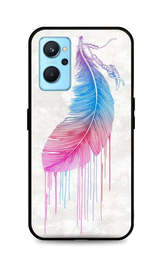 Levně Kryt TopQ LUXURY Realme 9i pevný Feather 71099 (pouzdro neboli obal na mobil Realme 9i)