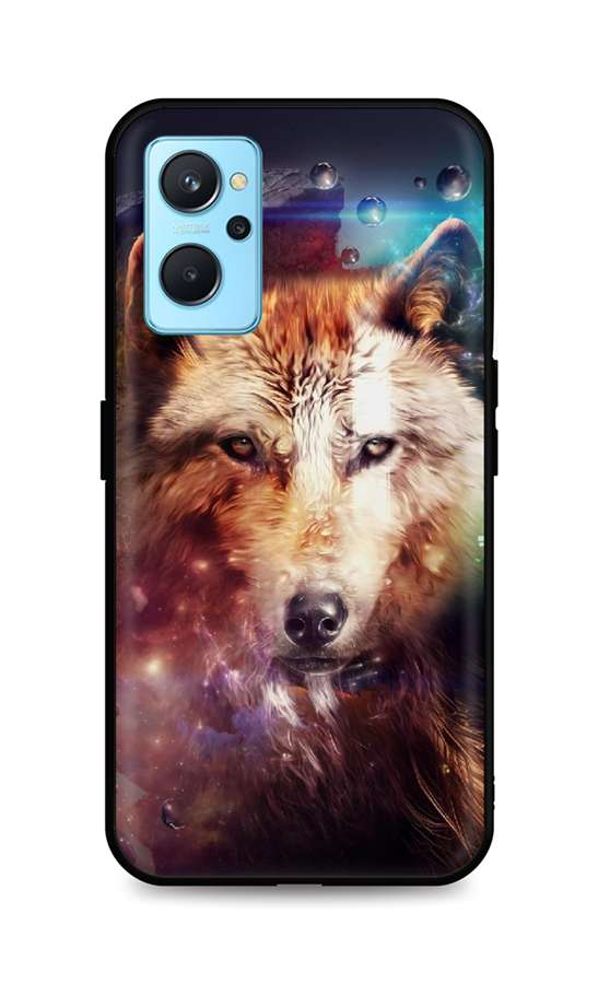 Levně Kryt TopQ LUXURY Realme 9i pevný Wolf 71103 (pouzdro neboli obal na mobil Realme 9i)