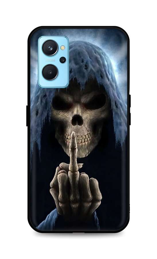 Levně Kryt TopQ Realme 9i silikon Fuck Off 71114 (pouzdro neboli obal na mobil Realme 9i)