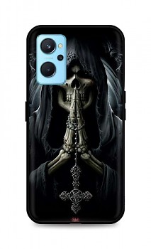 Zadní silikonový kryt DARK na Realme 9i Grim Reaper