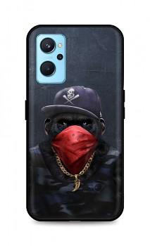 Zadní silikonový kryt DARK na Realme 9i Monkey Gangster