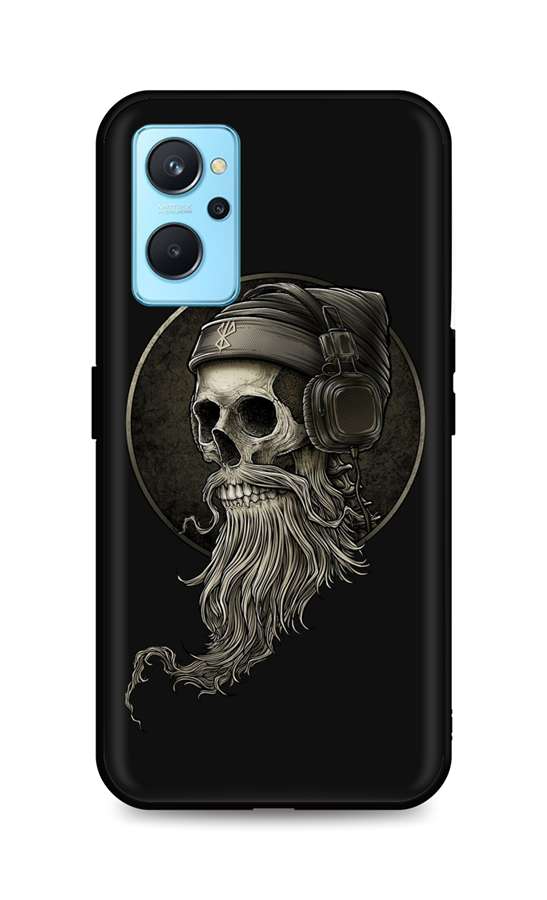 Levně Kryt TopQ Realme 9i silikon Music Skeleton 71121 (pouzdro neboli obal na mobil Realme 9i)