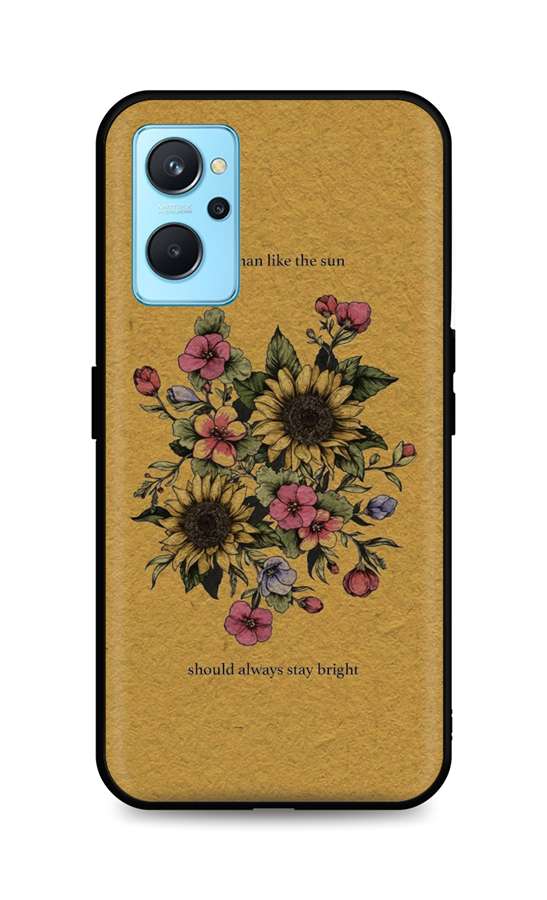 Levně Kryt TopQ Realme 9i silikon Bouquet 71124 (pouzdro neboli obal na mobil Realme 9i)
