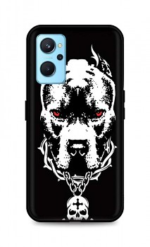 Zadní silikonový kryt DARK na Realme 9i Fighting Dog