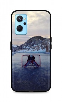 Zadní silikonový kryt DARK na Realme 9i Hockey Goalie