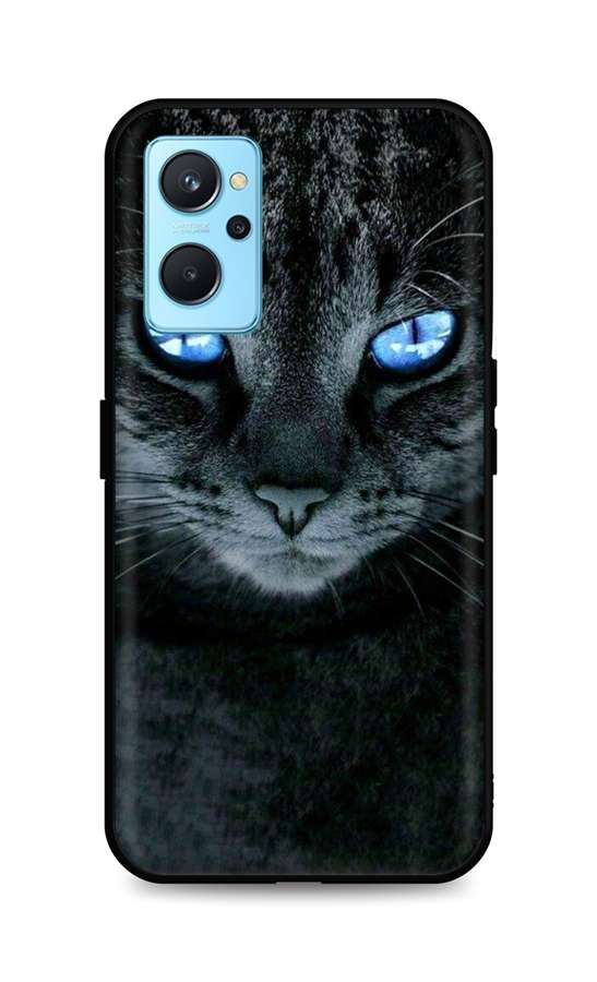 Levně Kryt TopQ Realme 9i silikon Dark Cat 71168 (pouzdro neboli obal na mobil Realme 9i)