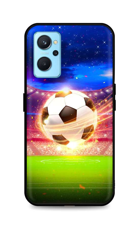 Levně Kryt TopQ Realme 9i silikon Football Dream 71173 (pouzdro neboli obal na mobil Realme 9i)