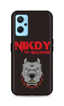 Zadní silikonový kryt DARK na Realme 9i Nikdy to nevzdám