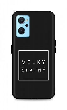 Zadní silikonový kryt DARK na Realme 9i Velký špatný