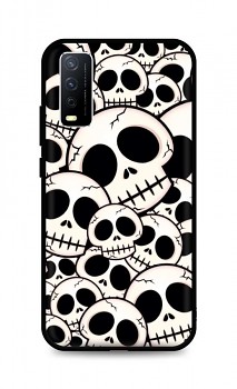 Zadní pevný kryt LUXURY na Vivo Y11s Skulls