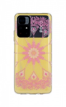 Zadní silikonový kryt na Xiaomi Poco M4 Pro 5G Pink Mandala