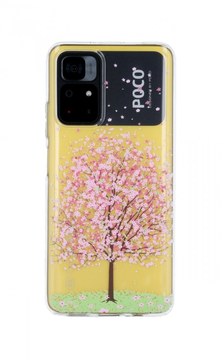 Levně Kryt TopQ Xiaomi Poco M4 Pro 5G silikon Blossom Tree 71224 (pouzdro neboli obal na mobil Xiaomi Poco M4 Pro 5G)