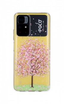 Zadní silikonový kryt na Xiaomi Poco M4 Pro 5G Blossom Tree