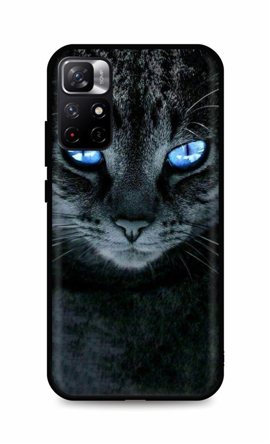 Levně Kryt TopQ Xiaomi Poco M4 Pro 5G silikon Dark Cat 71240 (pouzdro neboli obal na mobil Xiaomi Poco M4 Pro 5G)