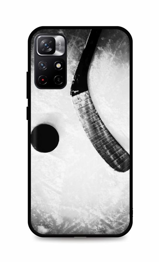 Zadní silikonový kryt DARK na Xiaomi Poco M4 Pro 5G Hockey