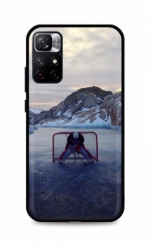 Zadní silikonový kryt DARK na Xiaomi Poco M4 Pro 5G Hockey Goalie