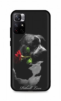 Zadní silikonový kryt DARK na Xiaomi Poco M4 Pro 5G Pitbull Love