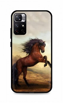 Zadní silikonový kryt DARK na Xiaomi Poco M4 Pro 5G Brown Horse