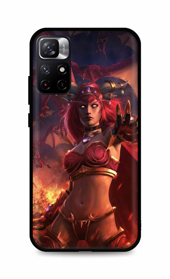 Zadní silikonový kryt DARK na Xiaomi Poco M4 Pro 5G Heroes Of The Storm