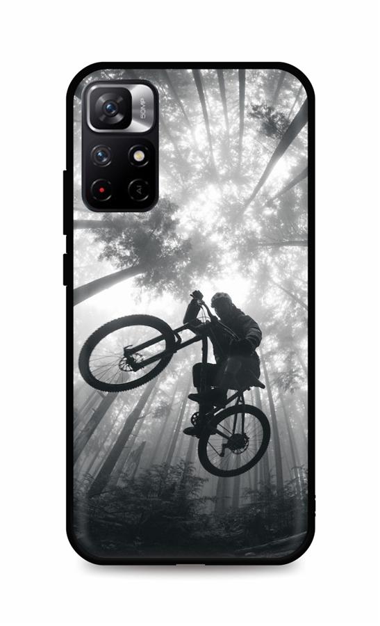 Zadní silikonový kryt DARK na Xiaomi Poco M4 Pro 5G Freeride