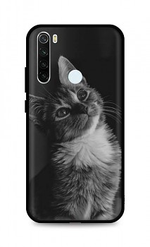 Zadní silikonový kryt DARK na Xiaomi Redmi Note 8T Cute Cat 