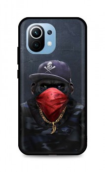 Zadní silikonový kryt DARK na Xiaomi Mi 11 Lite Monkey Gangster