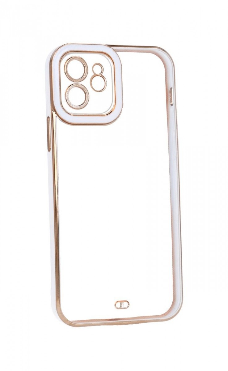 Kryt TopQ iPhone 12 Angel Eyes bílý 71644 (pouzdro neboli obal na mobil iPhone 12)