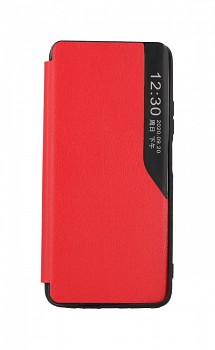 Knížkové pouzdro Smart View na Xiaomi Redmi Note 11 Pro+ 5G červené
