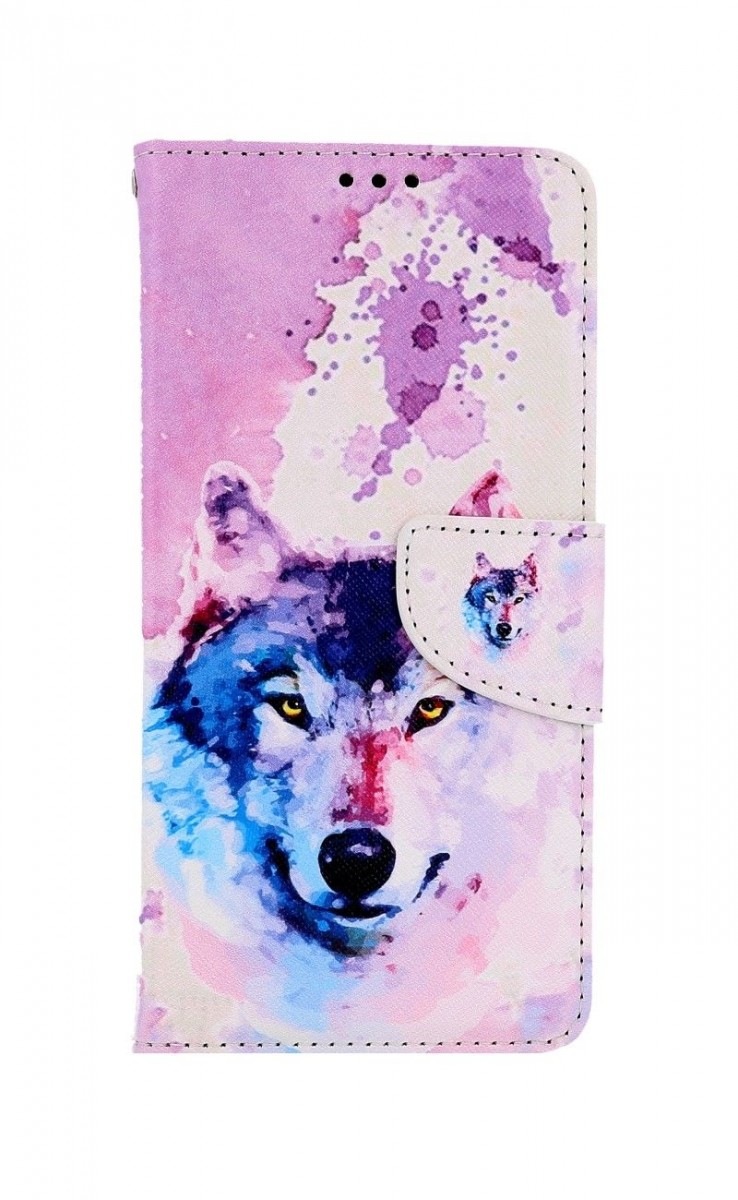 Knížkové pouzdro na Xiaomi Redmi Note 11 Pro+ 5G Polární vlk