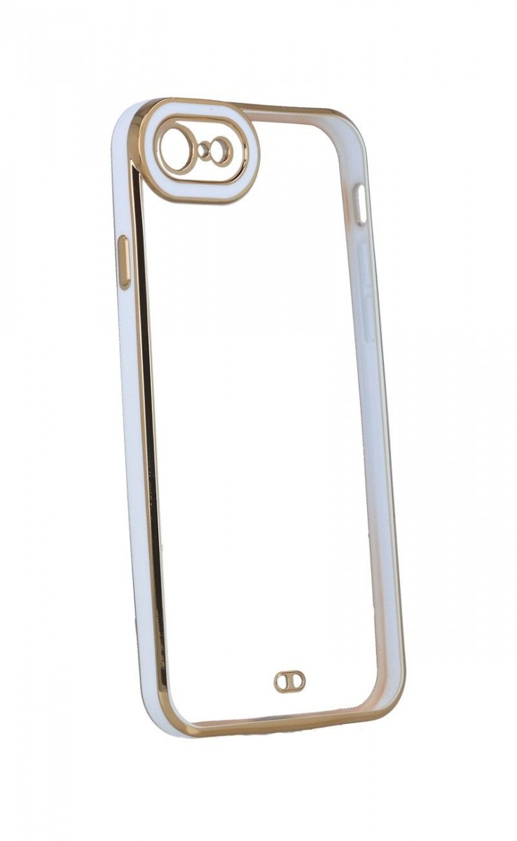Zadní silikonový kryt na iPhone SE 2020 Angel Eyes bílý