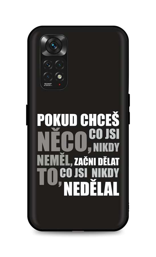 Levně Kryt TopQ Xiaomi Redmi Note 11 silikon Moto 71811 (pouzdro neboli obal na mobil Xiaomi Redmi Note 11)