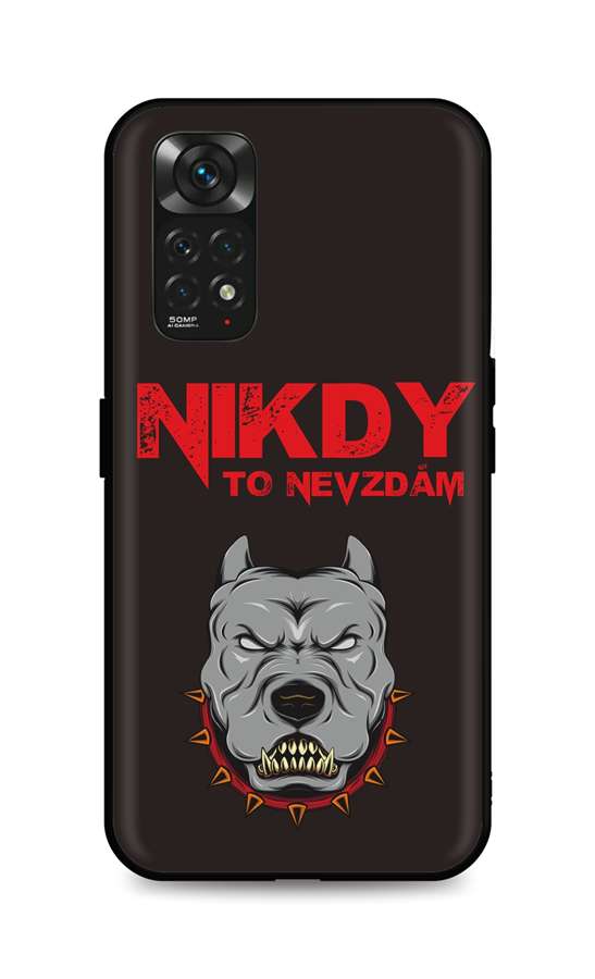 Levně Kryt TopQ Xiaomi Redmi Note 11 silikon Nikdy to nevzdám 71816 (pouzdro neboli obal na mobil Xiaomi Redmi Note 11)
