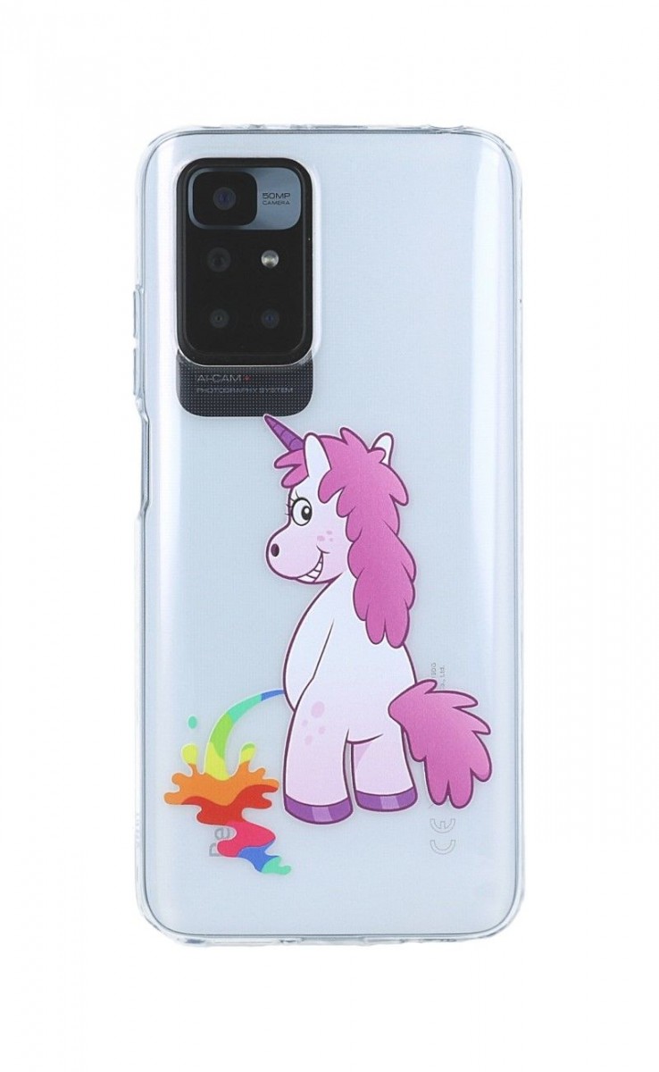 Levně Kryt TopQ Xiaomi Redmi 10 silikon Rude Unicorn 71821 (pouzdro neboli obal na mobil Xiaomi Redmi 10)