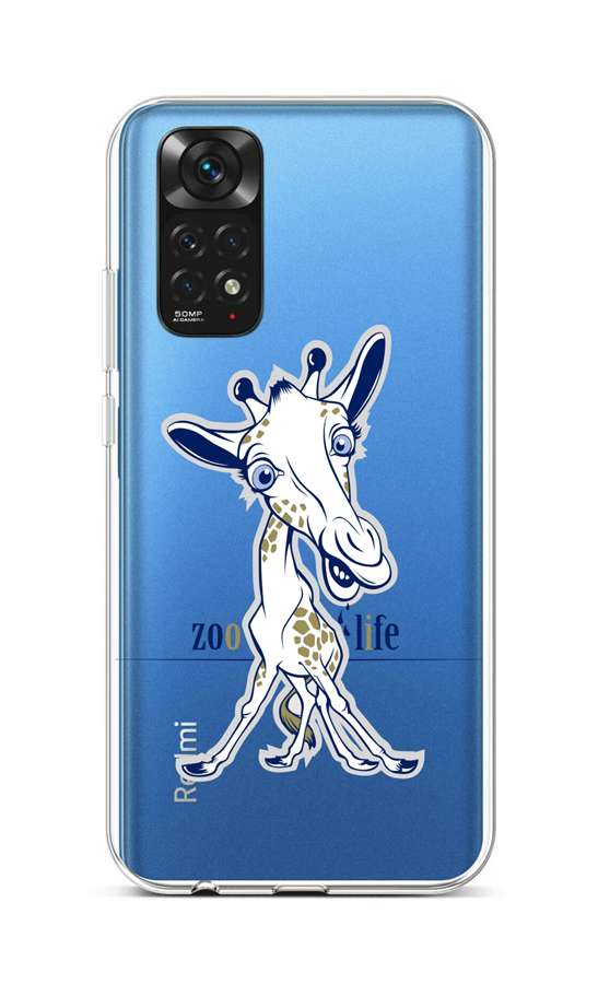 Levně Kryt TopQ Xiaomi Redmi Note 11 silikon Zoo Life 71906 (pouzdro neboli obal na mobil Xiaomi Redmi Note 11)