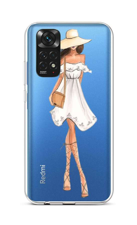 Levně Kryt TopQ Xiaomi Redmi Note 11 silikon Lady 5 71919 (pouzdro neboli obal na mobil Xiaomi Redmi Note 11)
